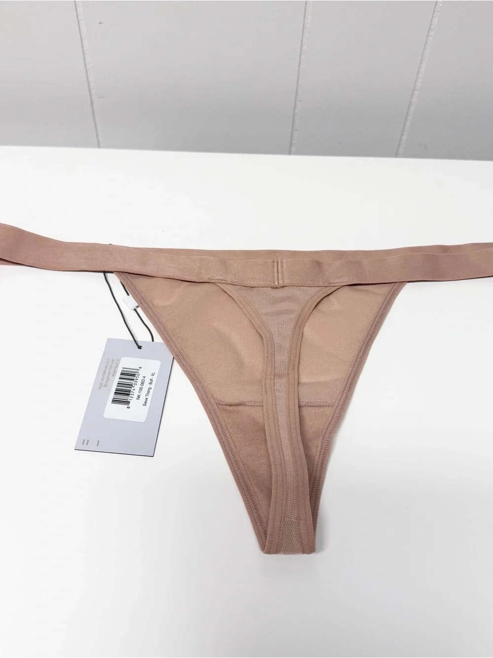 NWT 2 pair of Negative Sieve Thong Buff Size XL